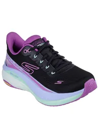 Skechers Womens/Ladies Max Cushioning Propulsion Trainers - Black/Purple