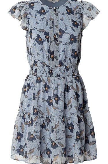 Printed Mini Dress