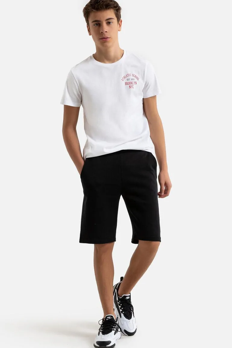 Cotton Sports Bermuda Shorts