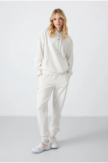 TOMMY Oversized Hooded Sweatshirt And Pants Set