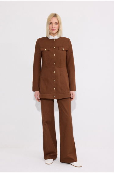 SLIM FIT GABARDINE JACKET