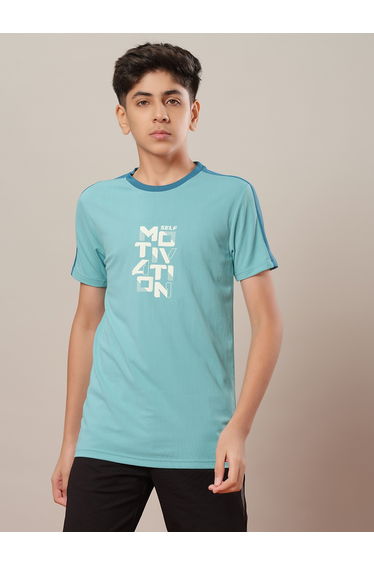 Color Block Short Sleeve Regular Fit T-Shirt