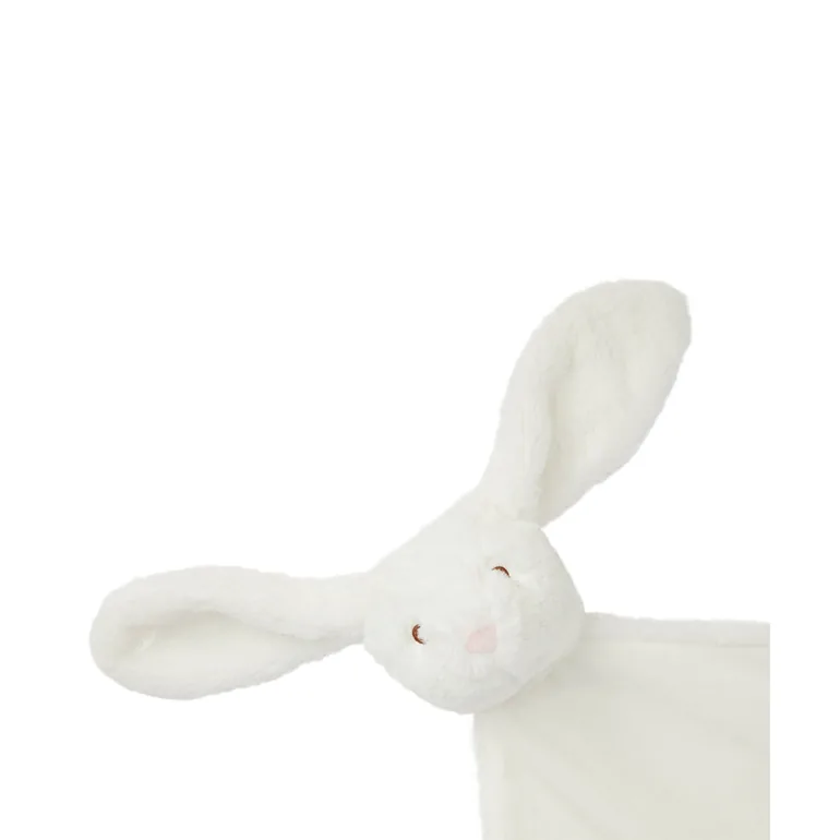 Mumbles Baby Bunny Blanket - Cream - 1