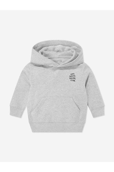 Anti Social Social Club Kids Core Hoodie in Grey