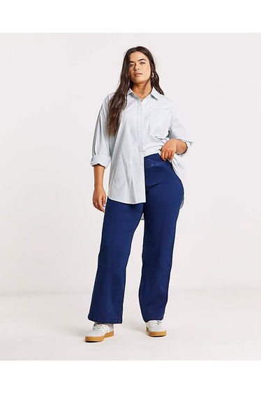 Indigo Weekender Wide Leg Jegging