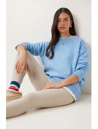 Sweater - Dark blue - Oversize - 1