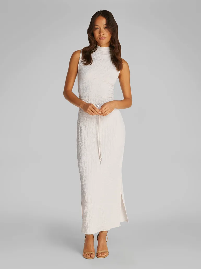 calvin klein white maxi dress Calvin Klein Women's Off The Shoulder Blouson Maxi Dress White Size 2 - Bed Bath & Beyond