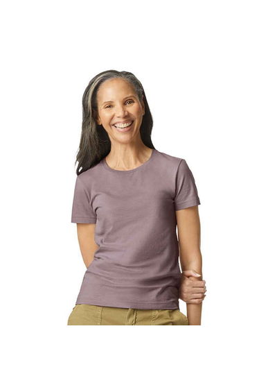 Gildan Womens/Ladies Softstyle Plain Ringspun Cotton Fitted T-Shirt - Paragon