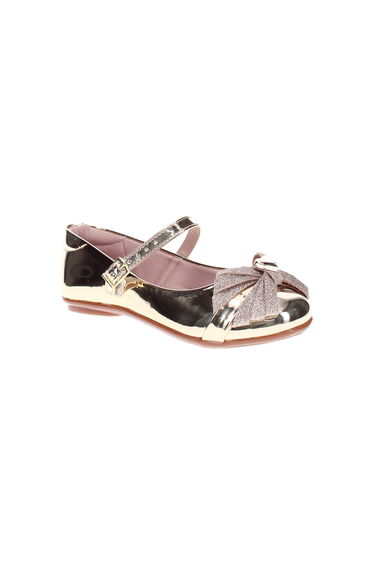 Embellished Ballerinas with Bow Detail