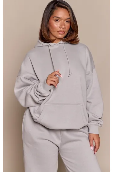 Shape PRETTYLITTLETHING Grey Hoodie