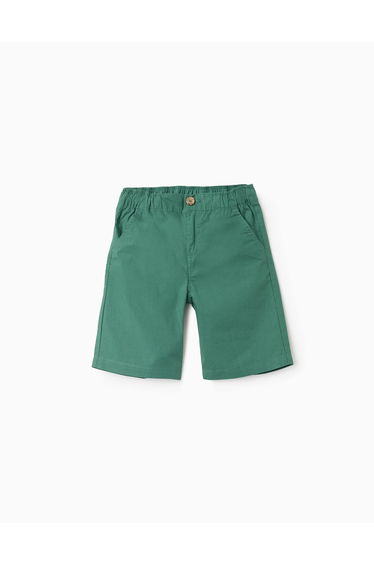 Shorts Poplin, Dark Green