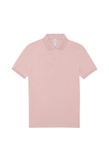 B&C Mens Polo Shirt - Blush Pink