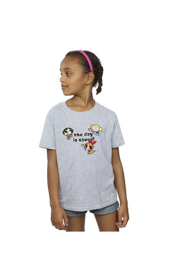 The Powerpuff Girls Girls The Day Is Saved Cotton T-Shirt