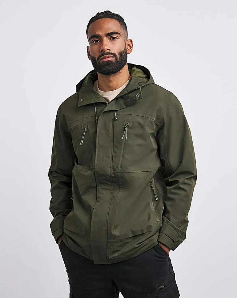Fleece Lined Waterproof Anorak Jacket - 1