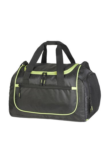 Shugon Piraeus Shoulder Strap Holdall Bag - Black/Green