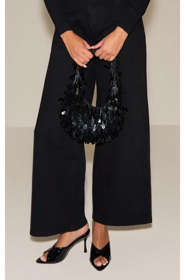 حذاء كعب عالي بريتي ليتل ثينق باللون الأسود