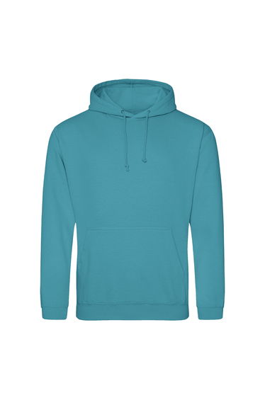 Awdis Unisex College Hooded Sweatshirt / Hoodie - Lagoon Blue