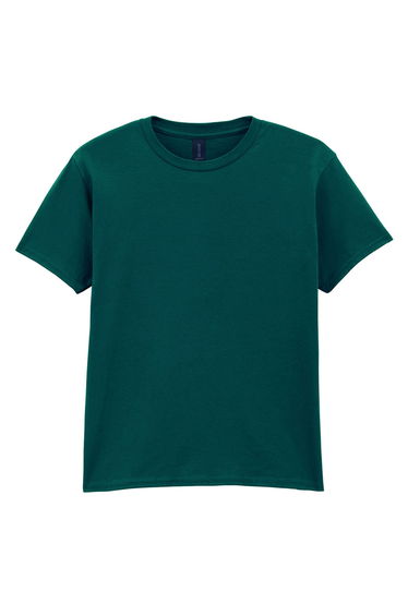 Gildan Childrens/Kids Softstyle Plain T-Shirt - Fan Marine Green