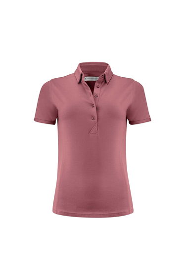 James Harvest Womens/Ladies American Supreme Polo Shirt - Dusty Red