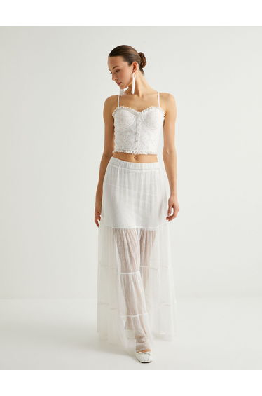 Maxi Tulle Skirt
