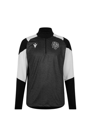 Macron Mens Barbarians FC Sweatshirt - Black/White
