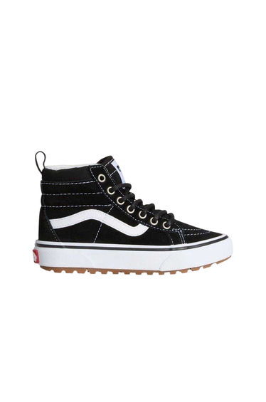 Vans Childrens/Kids SK8-Hi Suede Skate Shoes - Black