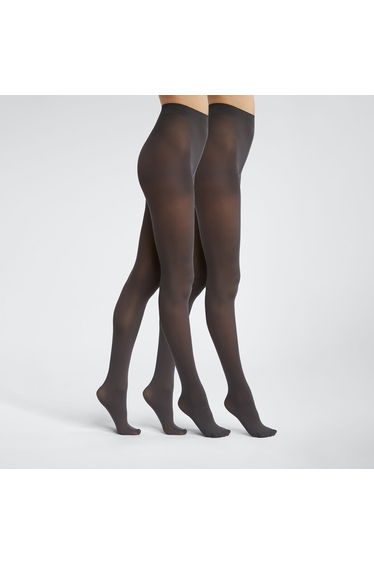 Pack of 2 VeloutÃ© 40 Denier Opaque Tights
