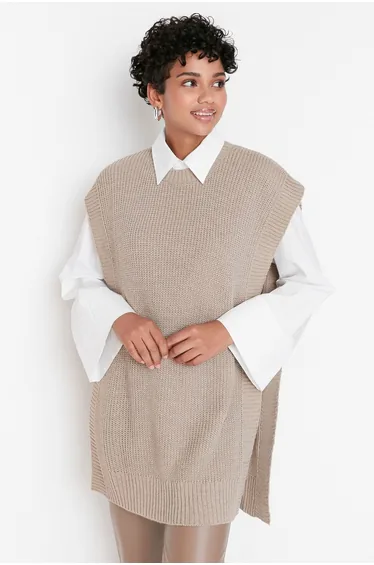 Sweater - Beige - Relaxed fit