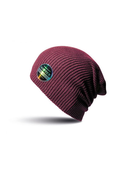 Result Winter Essentials Core Softex Beanie Hat - Claret Red
