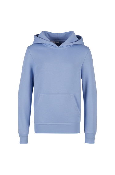 Build Your Brand Childrens/Kids Hoodie - Powder Blue
