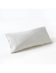 Elina Washed Linen Bolster Case - 1