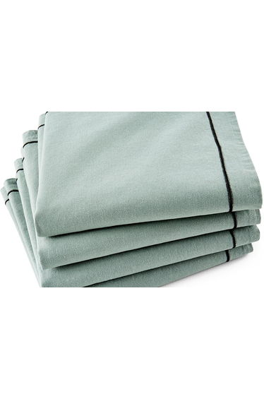Set of 4 Bourdon Cotton & Linen Napkins