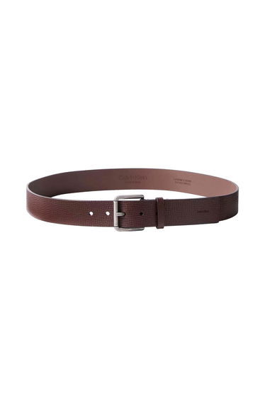 Casual Roller Buckle 40Mm Ck Chestnut Brown / Antique Silver