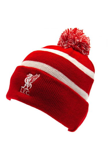 Liverpool FC Unisex Adults Ski Hat - Red