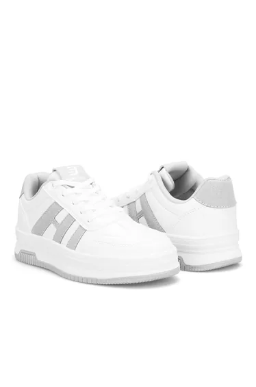 DS Sage White Gray Women's Sneakers