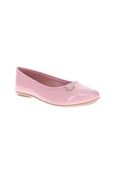 Embellished Ballerinas with Bow Detail