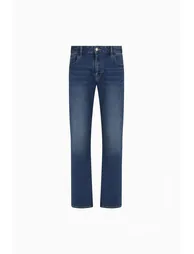 Ax 5 Pockets Slim Fit Jeans Blue Denim Dk - 1