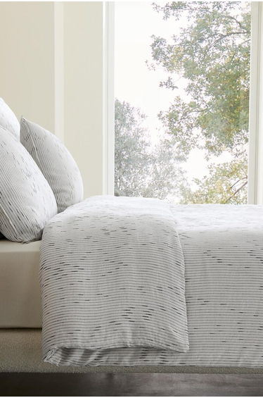 Joselia Duvet Cover in Washed Linen