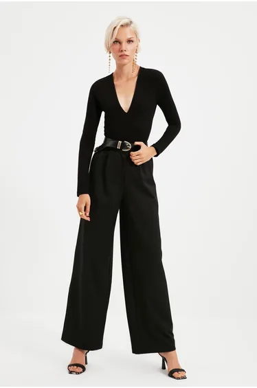 Bodysuit - Black - Fitted