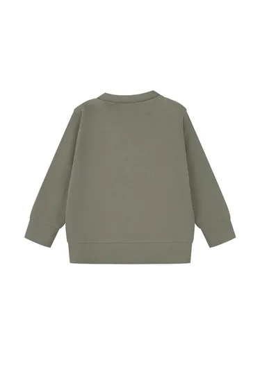 Larkwood Baby Sustainable Sweatshirt - Khaki