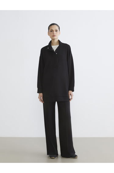 Soft Touch Oversized Women's Sweatshirt Tunic