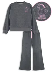 Unicorn Girls Tracksuit Set - 2