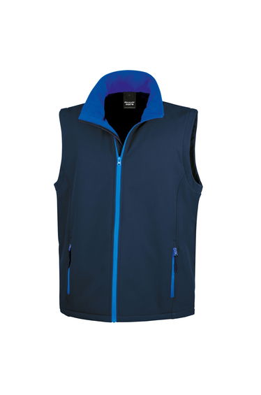 Result Mens Printable Softshell Body Warmer