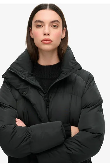 جاكيت طويل مبطن