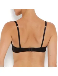 Embroidered Cotton Full Cup Bra - 2