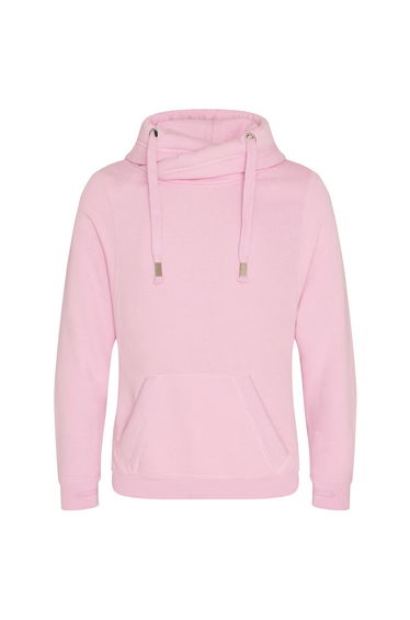 Awdis Mens Hoodie - Baby Pink