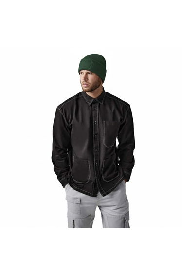Beechfield Original Patchwork Recycled Beanie - Bottle Green