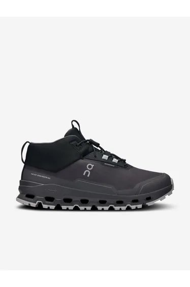 Kids Cloudhero Mid Waterproof Trainers in Black