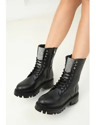 Black Women's Boots & Booties - 3