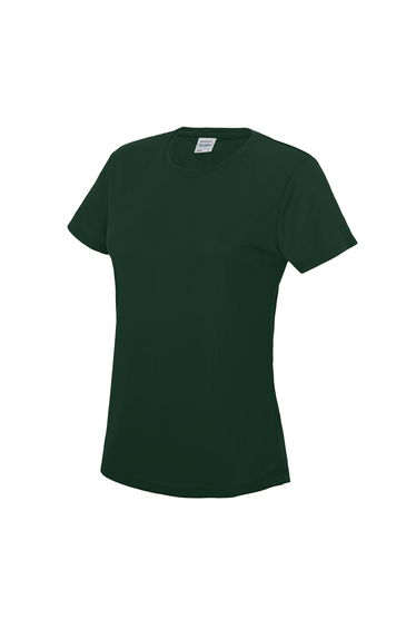 AWDis Just Cool Womens/Ladies Sports Plain T-Shirt - Bottle Green